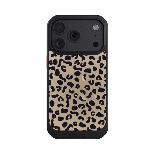 Apple iPhone 18 Pro NIVOcore Cheetah Pattern Light Brown