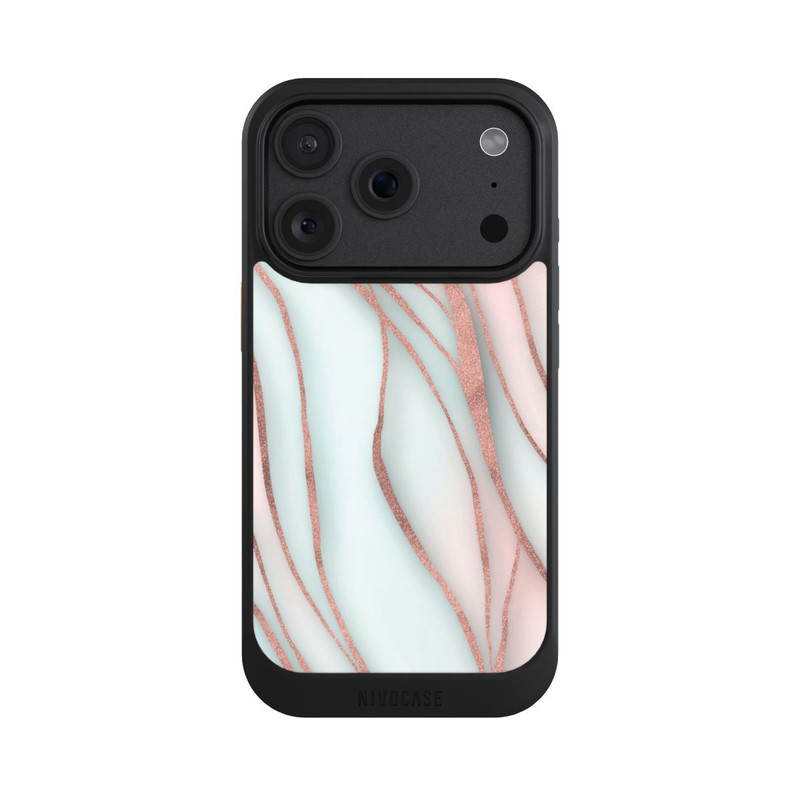 iPhone 18 Pro NIVOcore Soft Waves Gold Rose Gold