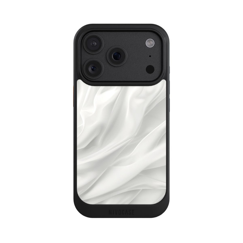 iPhone 18 Pro NIVOcore Texture Lisse Satinée Blanche avec IA