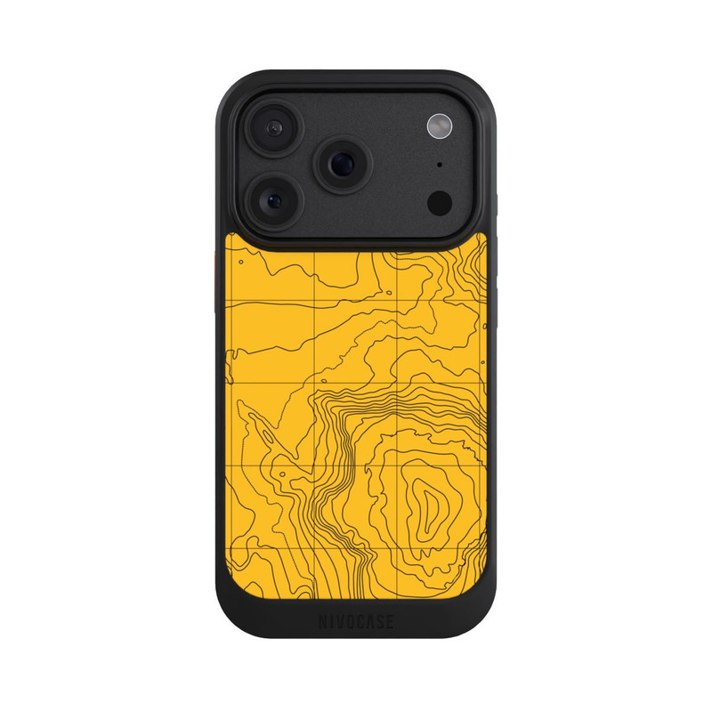 iPhone 18 Pro NIVOcore Berg gelbe Linien