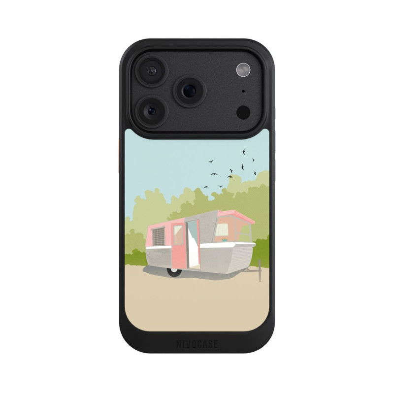 iPhone 18 Pro NIVOcore Retro Glamping by Roberta Murray