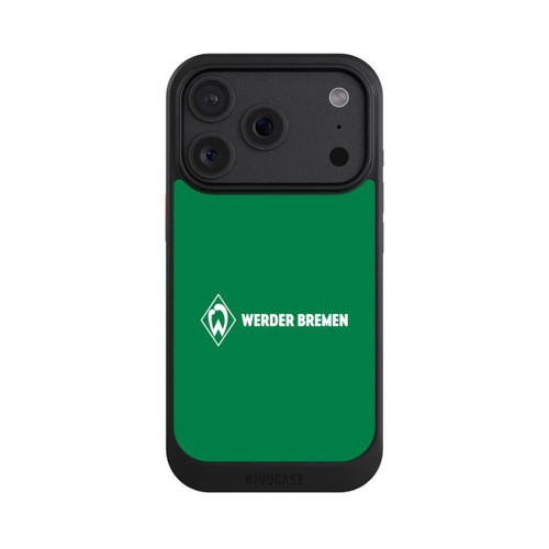 Apple iPhone 18 Pro NIVOcore Werder Bremen Schriftzug Raute Grün