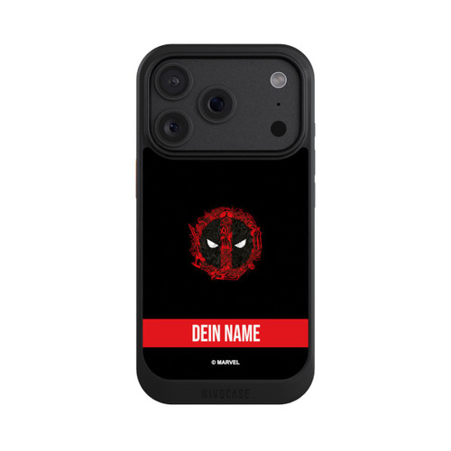 Apple iPhone 18 Pro NIVOcore Deadpool Logo personnalisable