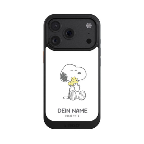Apple iPhone 18 Pro NIVOcore Snoopy And Woodstock Cuddling Personnalisable