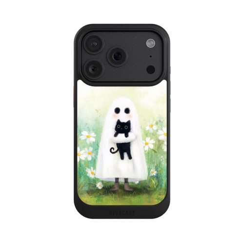 Apple iPhone 18 Pro NIVOcore Ghost Hug for Cat Halloween with AI