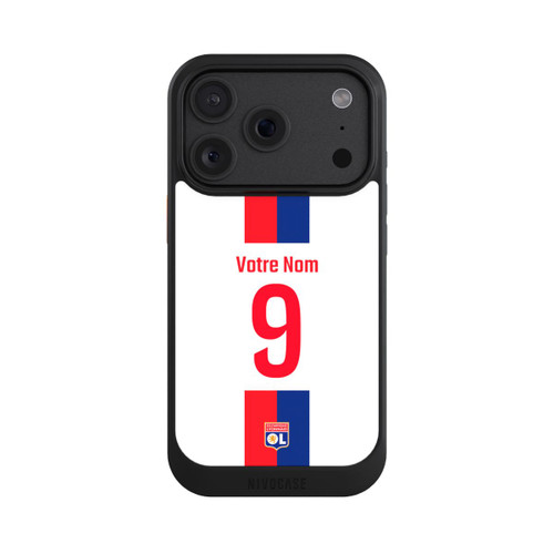 Apple iPhone 18 Pro NIVOcore Olympique Lyonnais Maillot Personnalisable