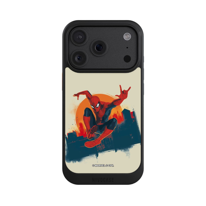 iPhone 18 Pro NIVOcore Spider-Man Hero Force beige