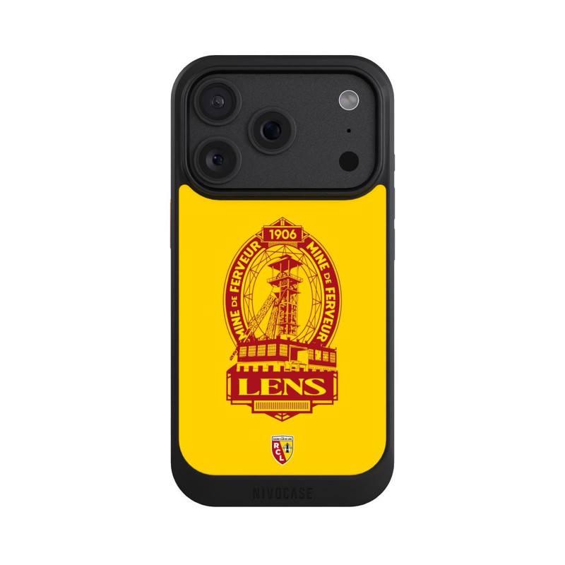iPhone 18 Pro NIVOcore RC Lens Mine de Ferveur Emblem rot