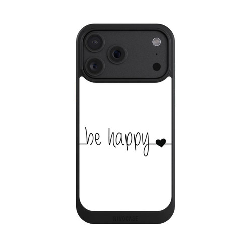 Apple iPhone 18 Pro Max NIVOcore Be Happy Weisser Hintergrund