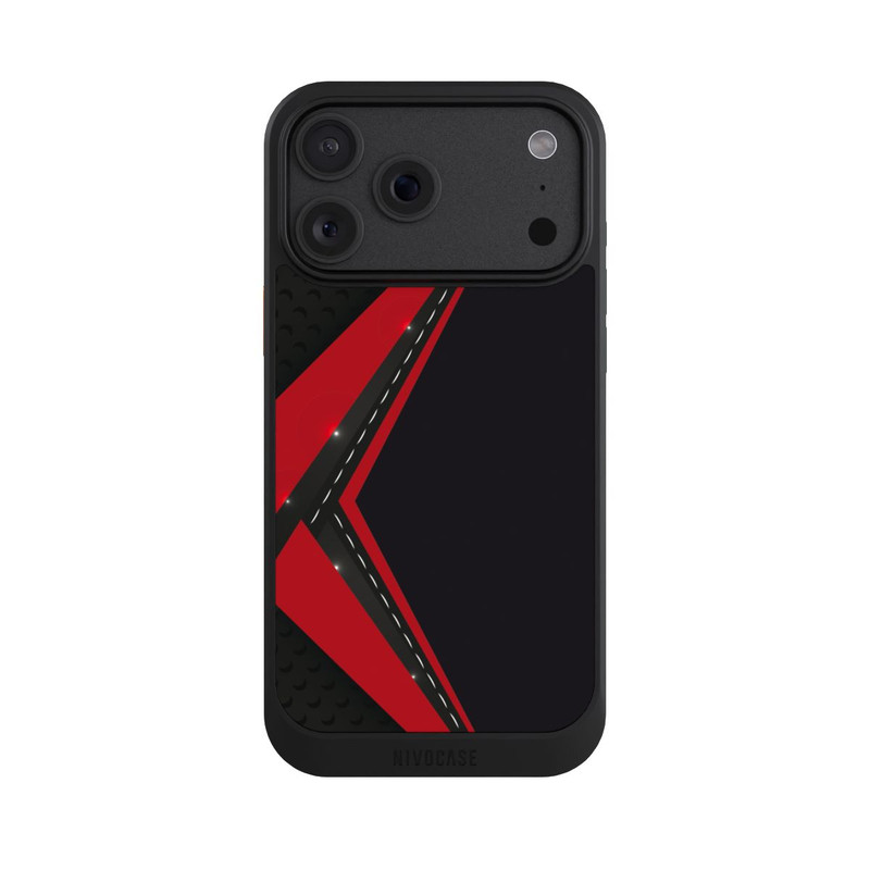iPhone 18 Pro Max NIVOcore Carbon for Men - Red