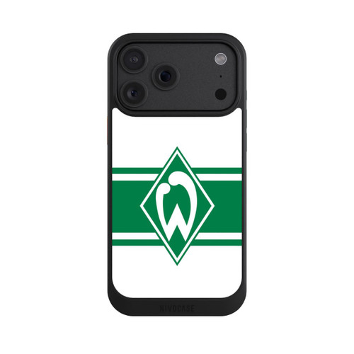 Apple iPhone 18 Pro Max NIVOcore Werder Stripes White
