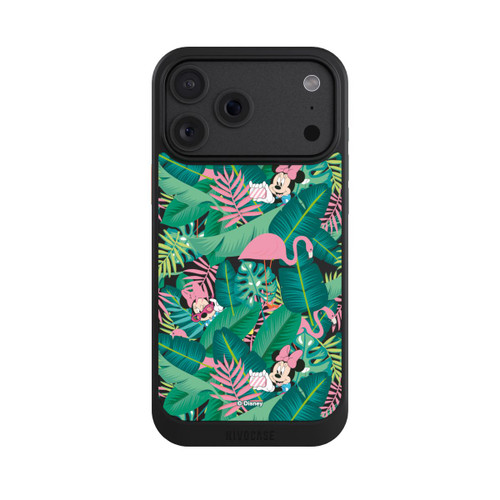 Apple iPhone 18 Pro Max NIVOcore Minnie Summer Palmblätter ohne Hintergrund