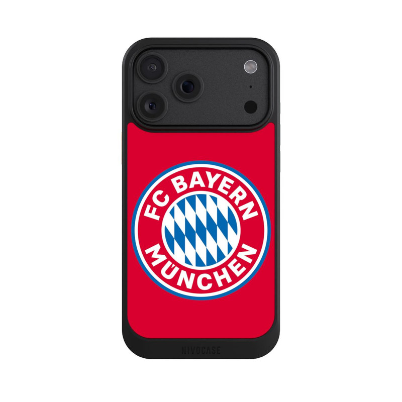 iPhone 18 Pro Max NIVOcore FCB Logo auf Rot