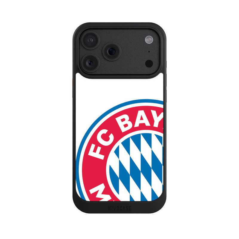 iPhone 18 Pro Max NIVOcore Großes FCB Logo Weiß