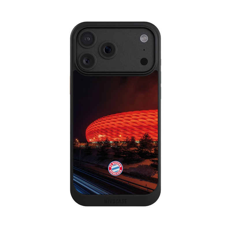 iPhone 18 Pro Max NIVOcore Allianz Arena bei Nacht FCB