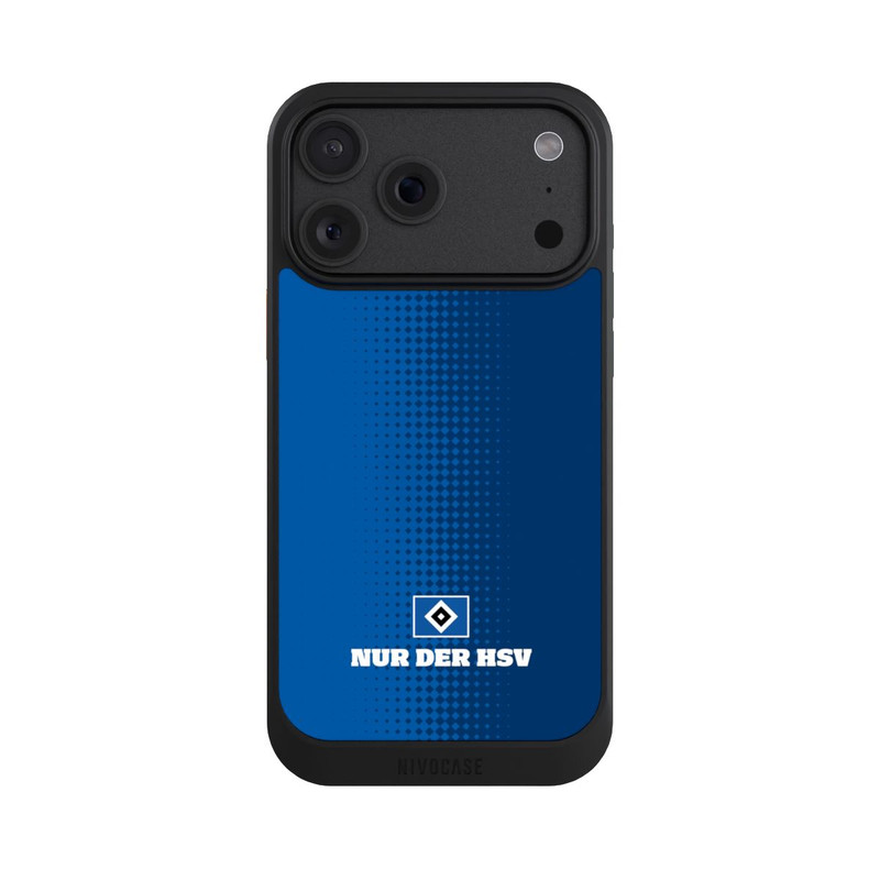iPhone 18 Pro Max NIVOcore Nur der HSV - Rautenraster Blau