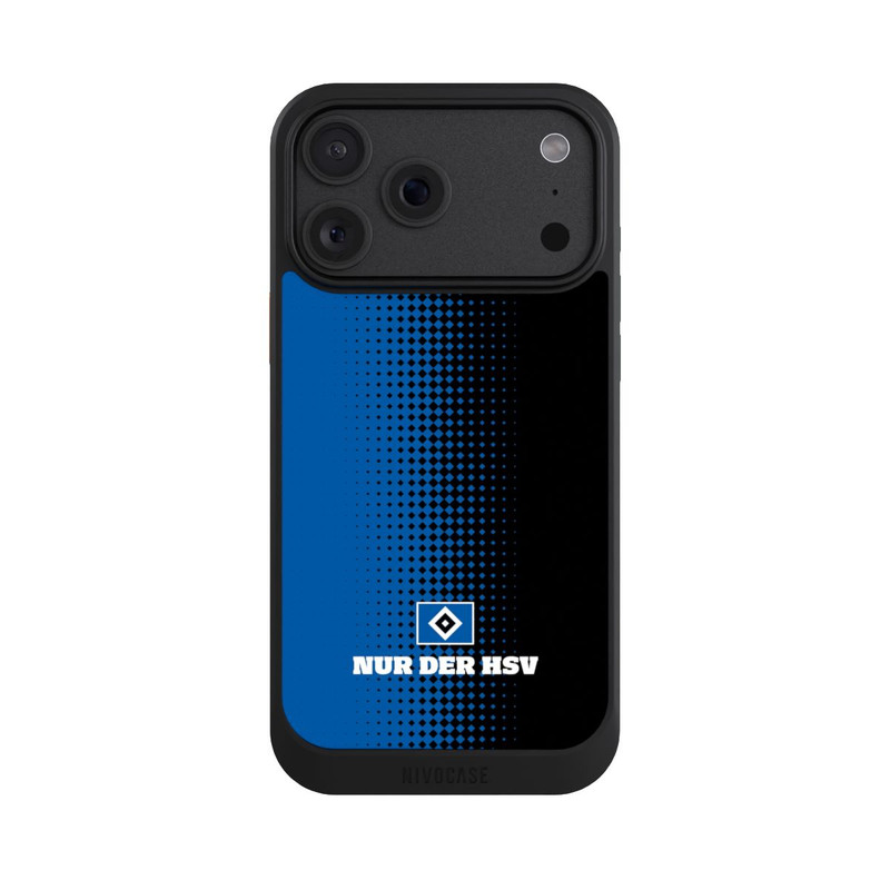 iPhone 18 Pro Max NIVOcore Nur der HSV - Rautenraster Schwarz