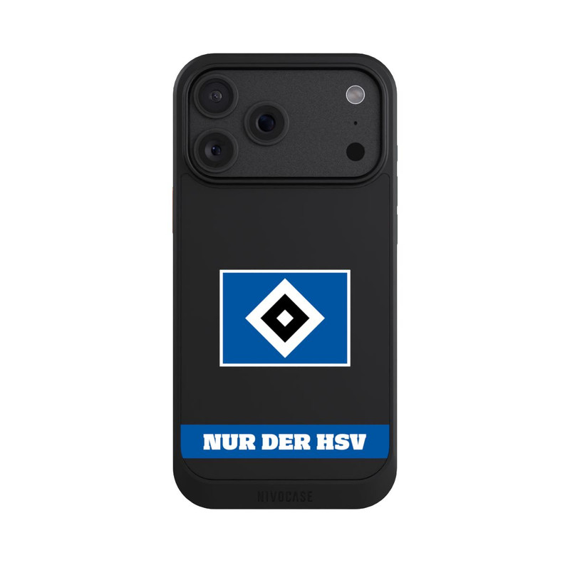 iPhone 18 Pro Max NIVOcore Nur der HSV Blau - ohne Hintergrund