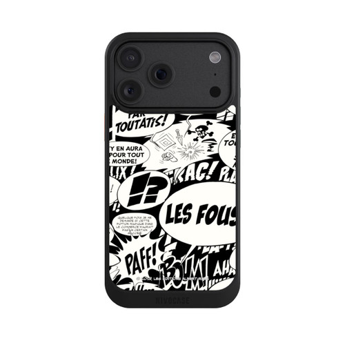 Apple iPhone 18 Pro Max NIVOcore Sprechblasen Asterix Schwarz