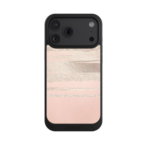Apple iPhone 18 Pro Max NIVOcore Glitzerschichten (Rosé/Silver) Glitterlook
