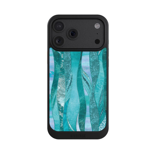 Apple iPhone 18 Pro Max NIVOcore glamouröser Glitzerlook blau