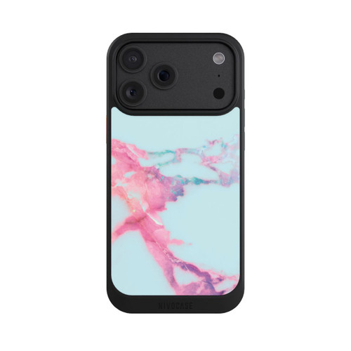 Apple iPhone 18 Pro Max NIVOcore Hellblauer schillernder Adermarmor