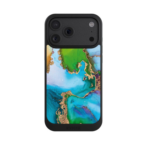 Apple iPhone 18 Pro Max NIVOcore Colourfull Marble Glitterlook