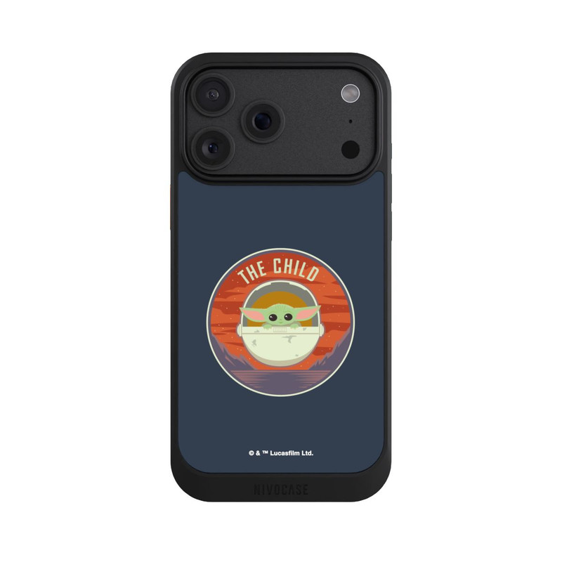 iPhone 18 Pro Max NIVOcore The Child Badge Blue