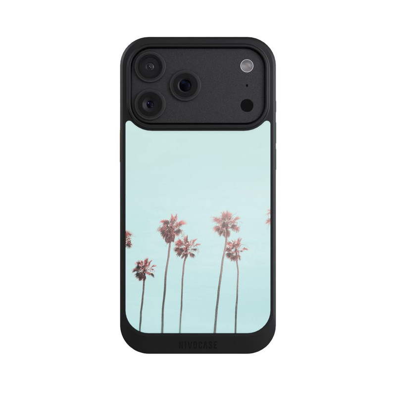iPhone 18 Pro Max NIVOcore Pink Light Paradise Beach Palm