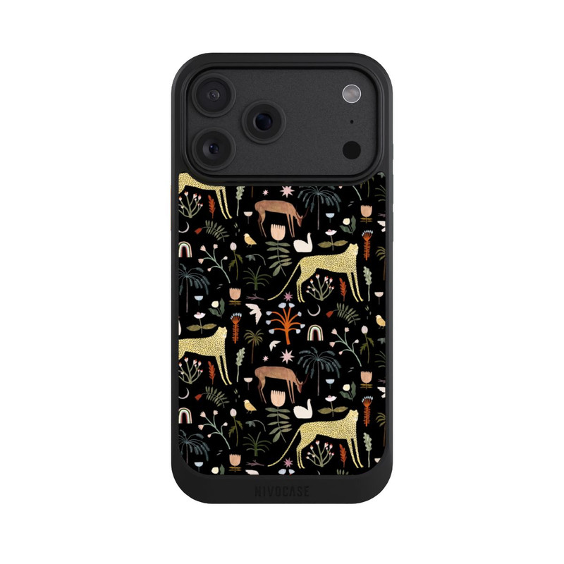iPhone 18 Pro Max NIVOcore Wild garden letters by Léa Le Pivert