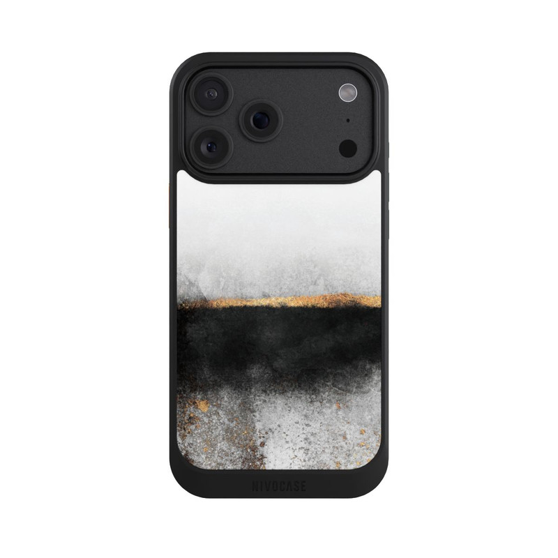 iPhone 18 Pro Max NIVOcore Impression de suie et d'or