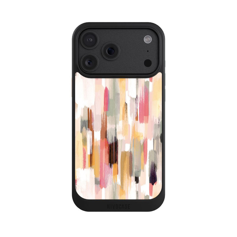 iPhone 18 Pro Max NIVOcore Abstrakte Pinselstriche Herbsttöne