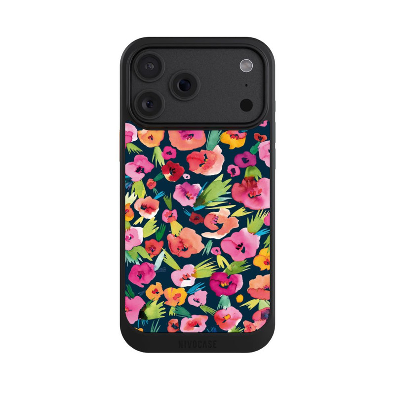 iPhone 18 Pro Max NIVOcore tropische Blumen aquarell