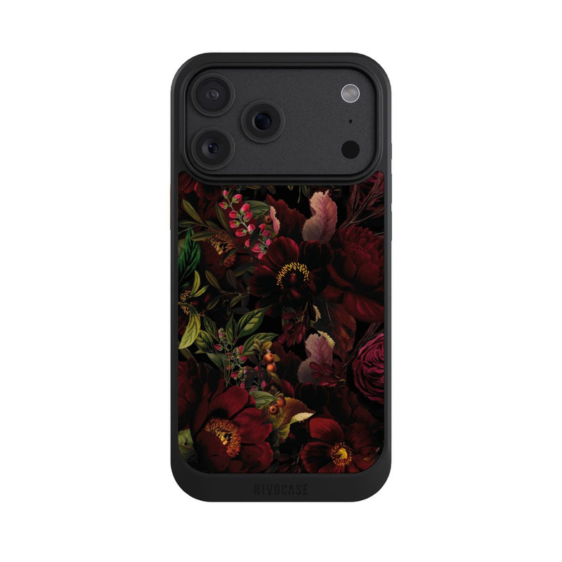 iPhone 18 Pro Max NIVOcore Champ de Fleurs Foncé