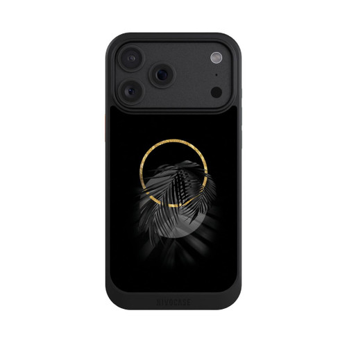 Apple iPhone 18 Pro Max NIVOcore tropische Blätter schwarz