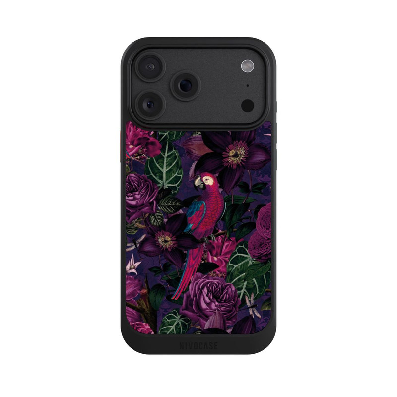 iPhone 18 Pro Max NIVOcore Vogel im dunklen Dschungel