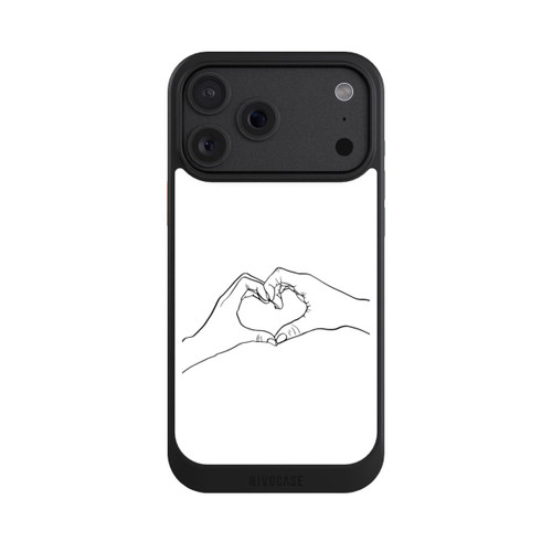Apple iPhone 18 Pro Max NIVOcore Herz Hände Line Art