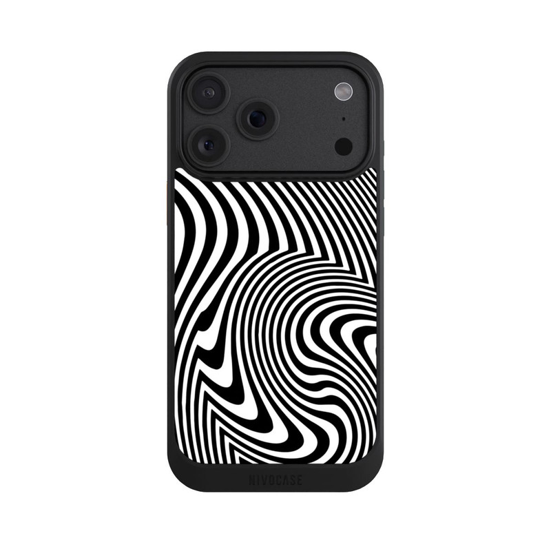 iPhone 18 Pro Max NIVOcore schwarz-weiße Wellen