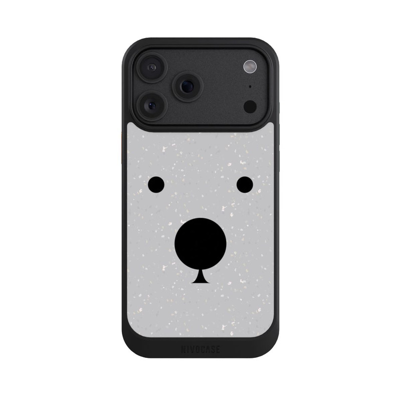 iPhone 18 Pro Max NIVOcore Gros plan sur l'ours