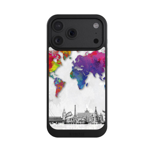 Apple iPhone 18 Pro Max NIVOcore Weltkarte mit Skyline