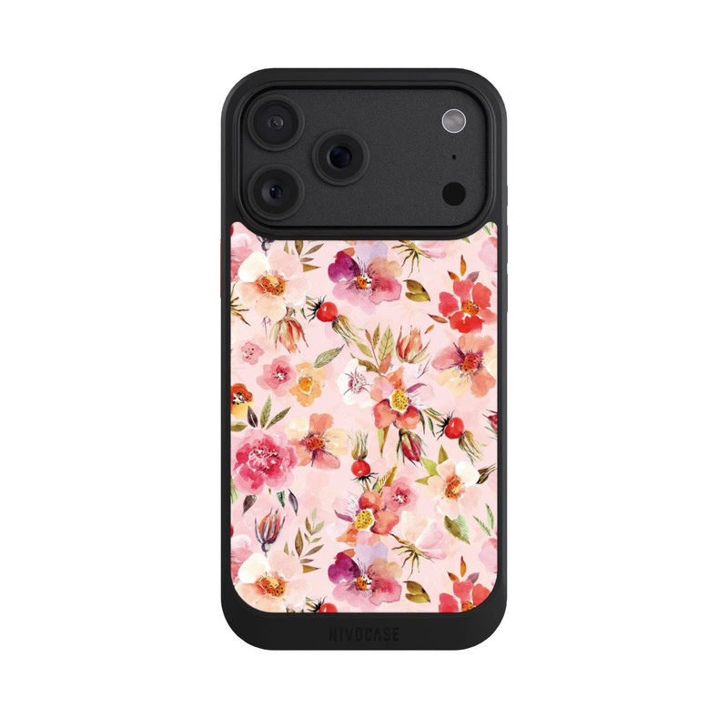 iPhone 18 Pro Max NIVOcore Rose Hip Wallpaper Pink Spring