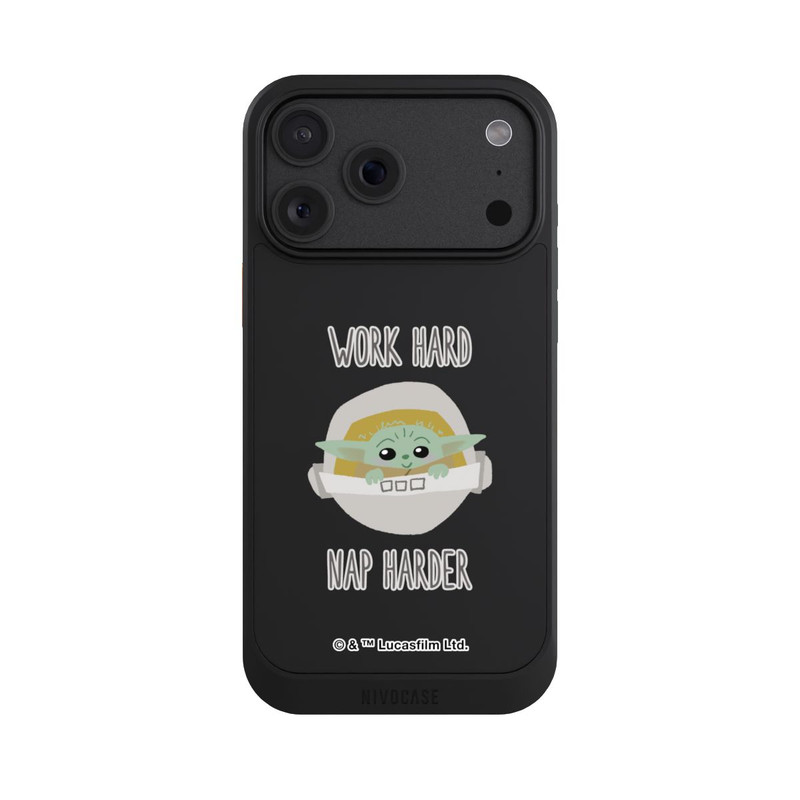 iPhone 18 Pro Max NIVOcore The Child Work Hard Nap Harder Transparent