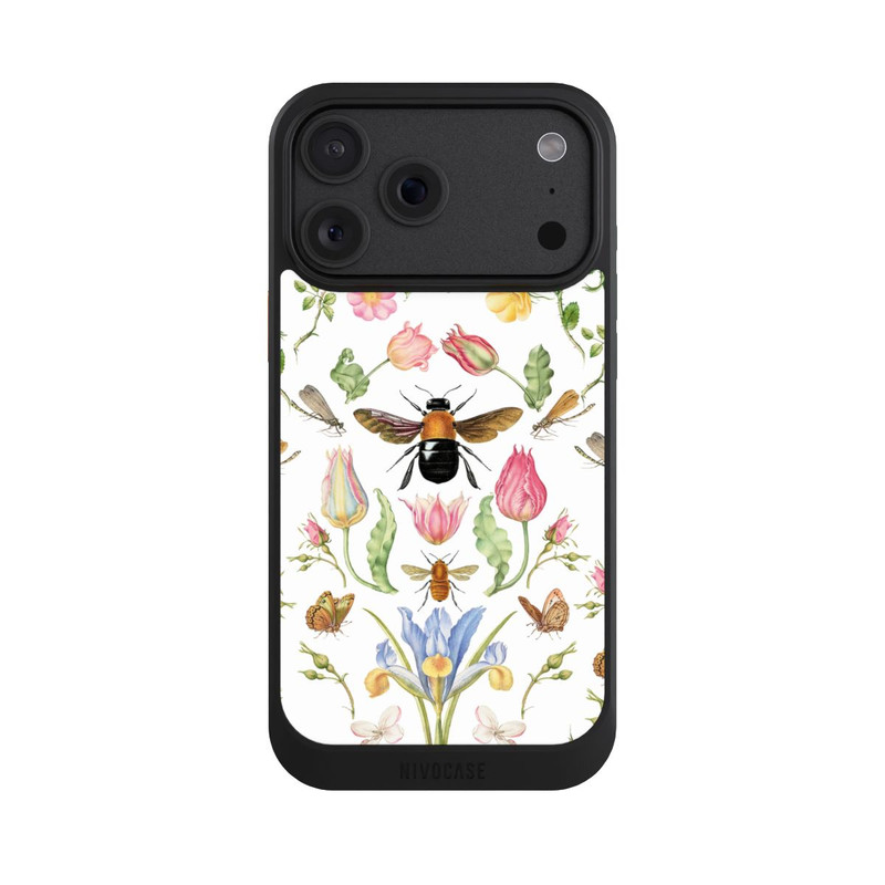 iPhone 18 Pro Max NIVOcore Wildflowers and Bee White