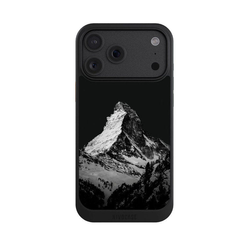 iPhone 18 Pro Max NIVOcore Snow Capped Mountains grey