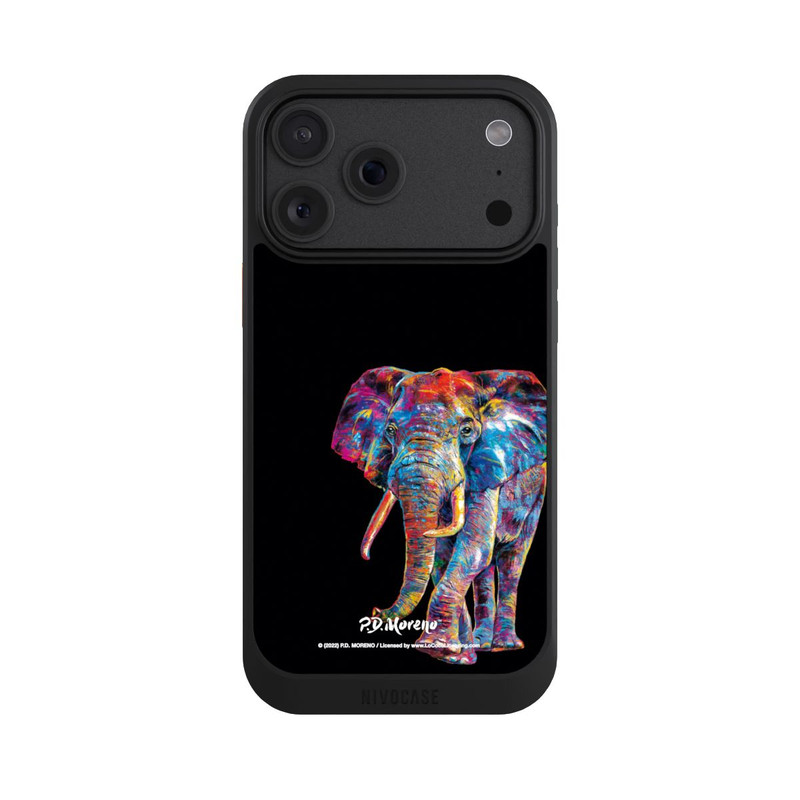 iPhone 18 Pro Max NIVOcore Elephant Art By P.D. Moreno