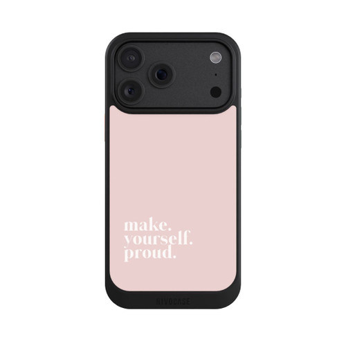 Apple iPhone 18 Pro Max NIVOcore Make Yourself Proud Zitat - Altrosa