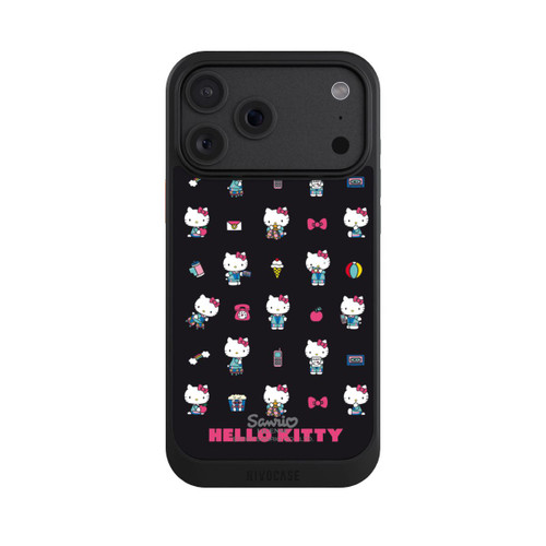 Apple iPhone 18 Pro Max NIVOcore Hello Kitty 90s Schwarz