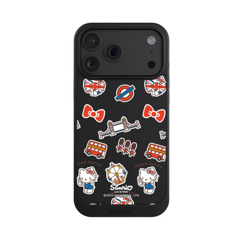 Apple iPhone 18 Pro Max NIVOcore Hello Kitty Londoner Abzeichen Transparent