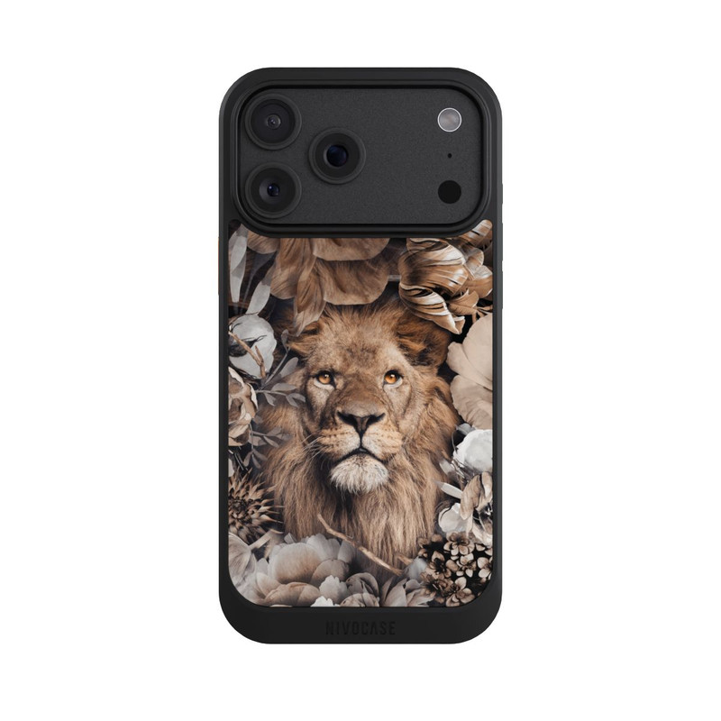 iPhone 18 Pro Max NIVOcore Lion & Fleurs Beiges
