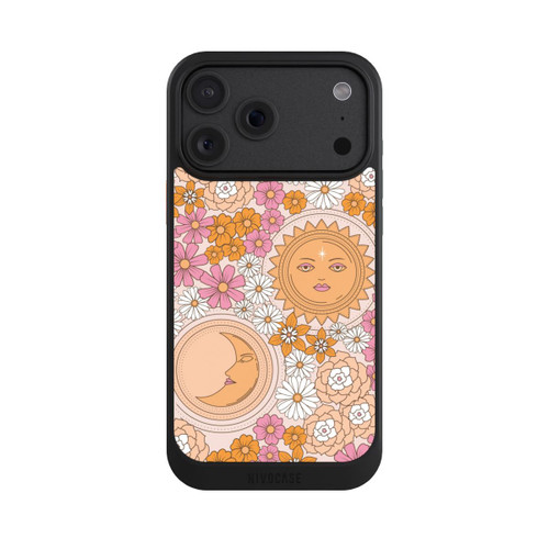 Apple iPhone 18 Pro Max NIVOcore Mond-Sonne-Blumen